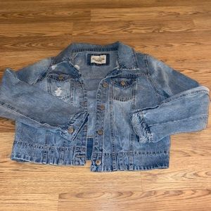 Distressed Denim Jacket